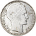 Moneta, Francja, Turin, 10 Francs, 1938, Paris, AU(50-53), Srebro, KM:878