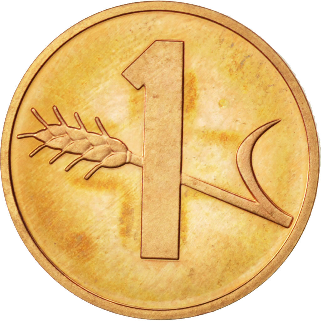 Coin, Switzerland, Rappen, 1978, MS(63), Bronze, KM:46