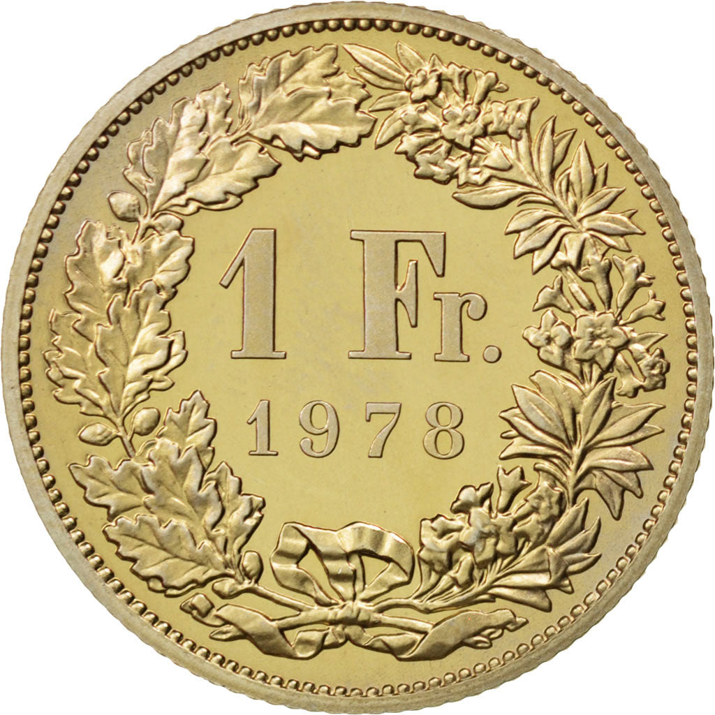 Moneta, Svizzera, Franc, 1978, SPL, Rame-nichel, KM:24a.1