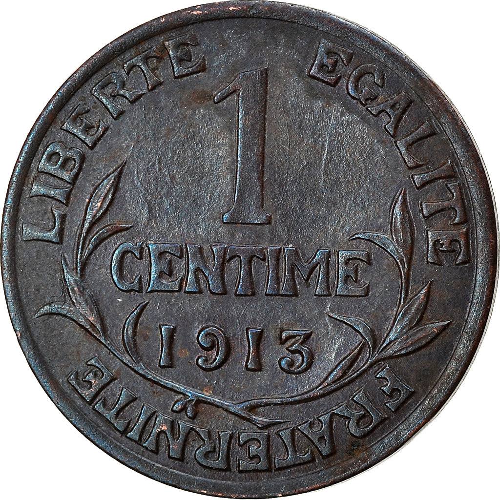 Monnaie, France, Dupuis, Centime, 1913, Paris, TTB, Bronze, Gadoury:90, KM:840