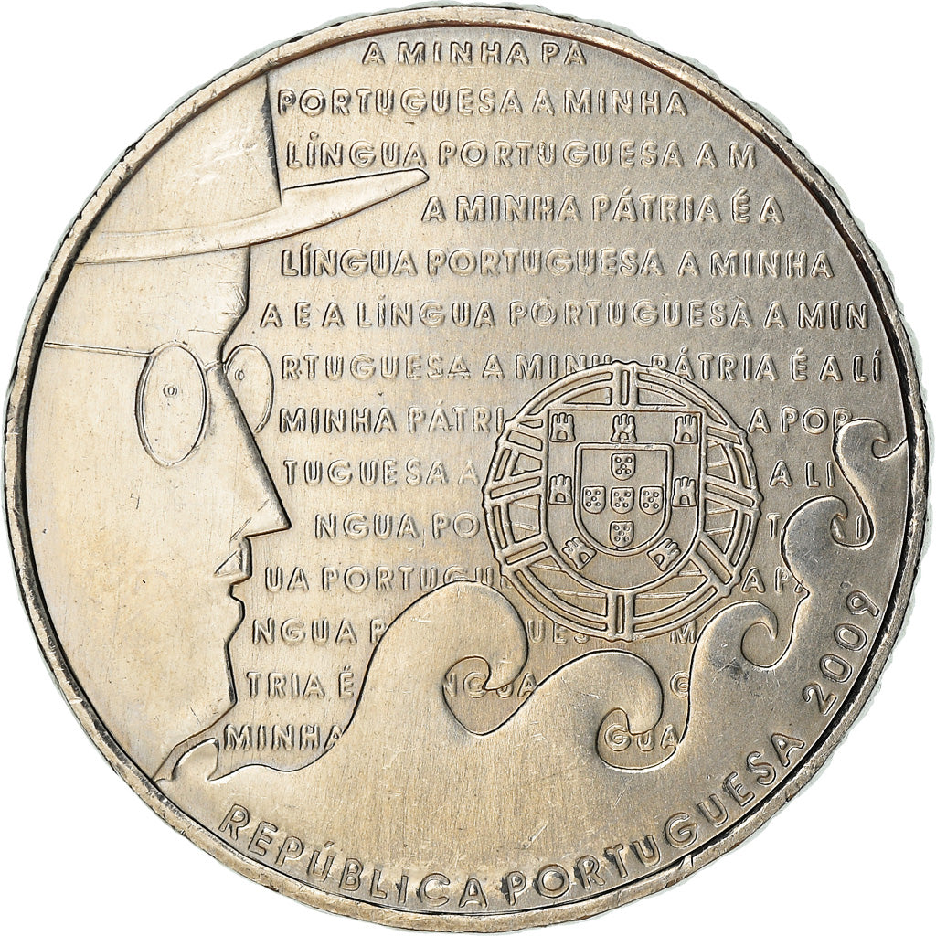Portugal, 2-1/2 Euro, 2009, VZ, Copper-nickel, KM:791