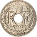 Moneda, Francia, Lindauer, 25 Centimes, 1914, MBC+, Níquel, KM:867, Gadoury:379