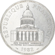 Moneda, Francia, Panthéon, 100 Francs, 1982, Paris, MBC+, Plata, KM:951.1