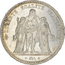 Moneda, Francia, Hercule, 5 Francs, 1873, Paris, EBC, Plata, KM:820.1