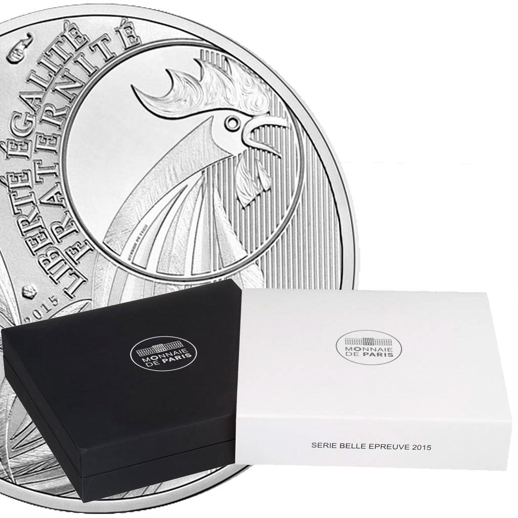 Münze, Frankreich, Set, 2015, STGL