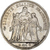 Coin, France, Hercule, 5 Francs, 1876, Paris, VF(30-35), Silver, KM:820.1