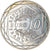 Frankreich, 10 Euro, Coq, 2014, VZ, Silber, Gadoury:EU657, KM:2110
