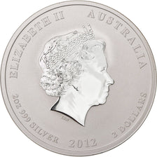 Moneta, Australia, Elizabeth II, 2 Dollars, 2012, FDC, Argento, KM:1665