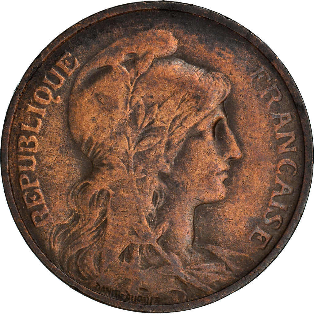 Coin, France, Dupuis, 5 Centimes, 1912, Paris, EF(40-45), Bronze, KM:842