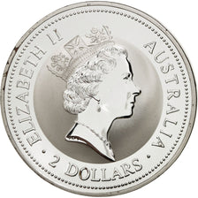 Moneta, Australia, Elizabeth II, 2 Dollars, 1997, FDC, Argento, KM:319