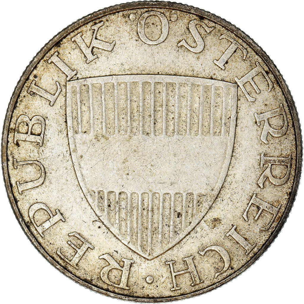 Coin, Austria, 10 Schilling, 1958, AU(50-53), Silver, KM:2882