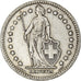 Coin, Switzerland, 2 Francs, 1944, Bern, EF(40-45), Silver, KM:21