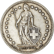 Coin, Switzerland, 2 Francs, 1944, Bern, EF(40-45), Silver, KM:21