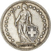 Coin, Switzerland, 2 Francs, 1944, Bern, EF(40-45), Silver, KM:21
