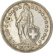 Coin, Switzerland, 2 Francs, 1944, Bern, EF(40-45), Silver, KM:21
