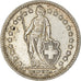 Coin, Switzerland, 2 Francs, 1944, Bern, EF(40-45), Silver, KM:21