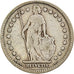 Coin, Switzerland, Franc, 1911, Bern, VF(30-35), Silver, KM:24