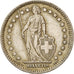 Coin, Switzerland, Franc, 1957, Bern, EF(40-45), Silver, KM:24