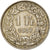 Coin, Switzerland, Franc, 1957, Bern, EF(40-45), Silver, KM:24