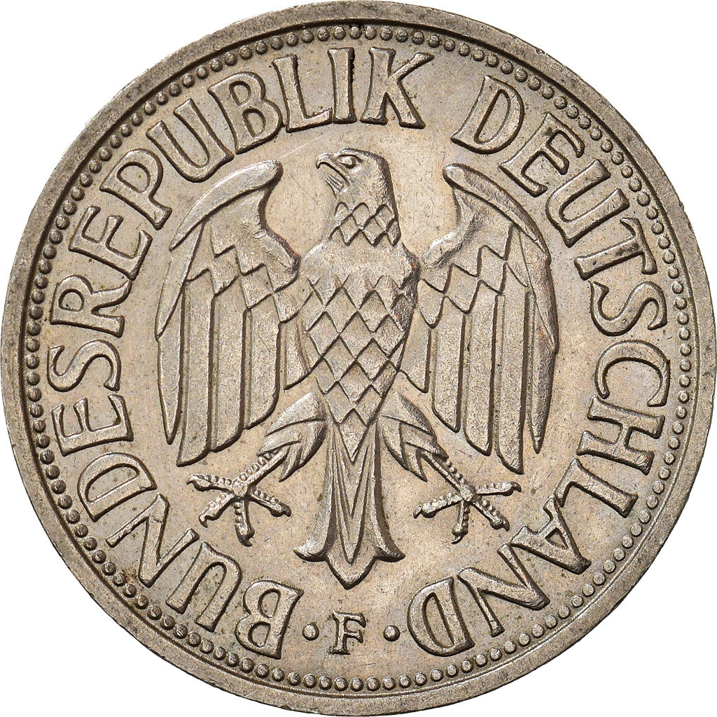 Moeda, ALEMANHA - REPÚBLICA FEDERAL, Mark, 1950, Stuttgart, AU(50-53)