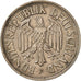Moneta, GERMANIA - REPUBBLICA FEDERALE, Mark, 1960, Stuttgart, BB, Rame-nichel