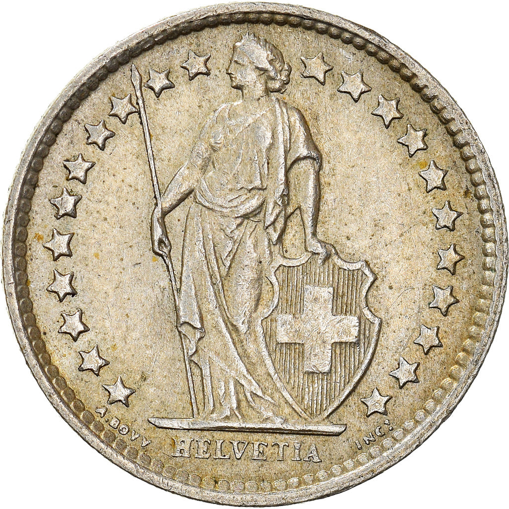 Moneda, Suiza, 1/2 Franc, 1963, Bern, EBC, Plata, KM:23