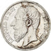 Moneta, Belgia, Leopold II, 2 Francs, 2 Frank, 1866, VF(30-35), Srebro, KM:30.1