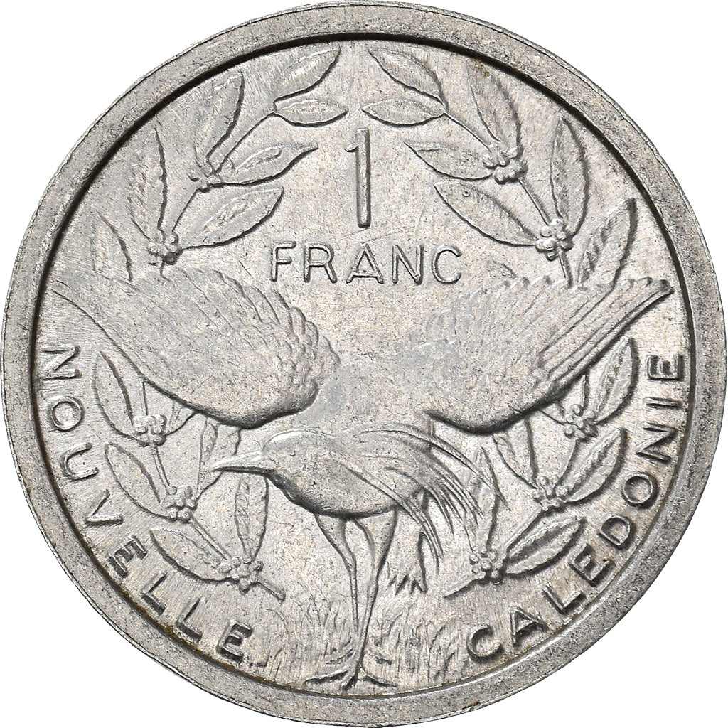 Moneta, Nowa Kaledonia, Franc, 1949, Paris, AU(50-53), Aluminium, KM:2