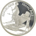 Munten, Frankrijk, patinage artistique, 100 Francs, 1990, FDC, Zilver, KM:984