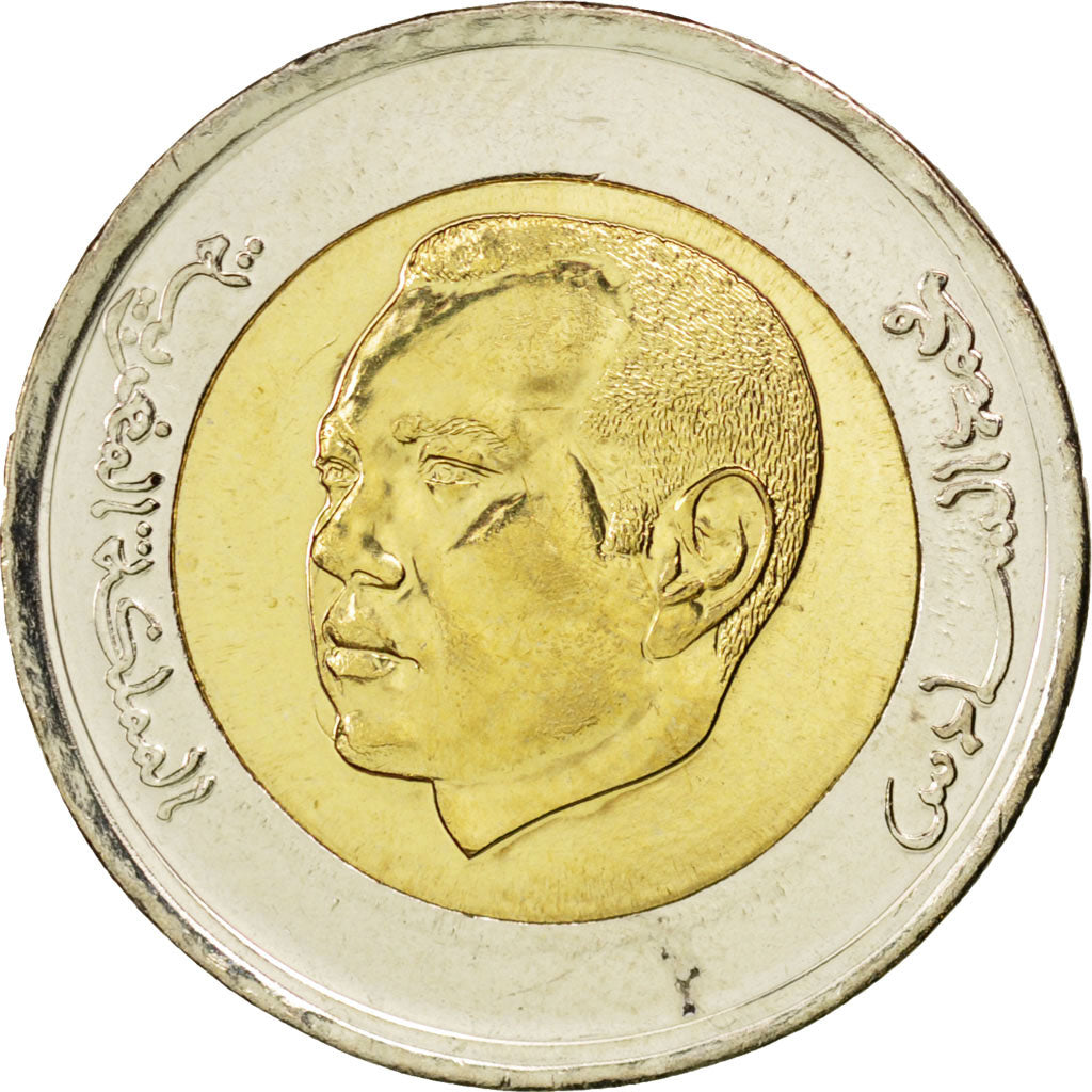 Moneta, Marocco, Mohammed VI, 5 Dirhams, 2011, SPL, Bi-metallico, KM:140