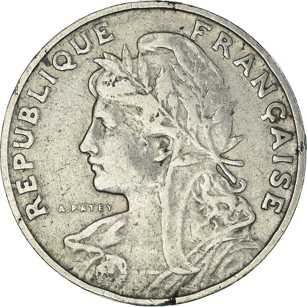 Münze, Frankreich, Patey, 25 Centimes, 1903, Paris, SS, Nickel, KM:855