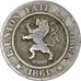 Moneta, Belgia, Leopold I, 10 Centimes, 1861, VF(20-25), Miedź-Nikiel, KM:22