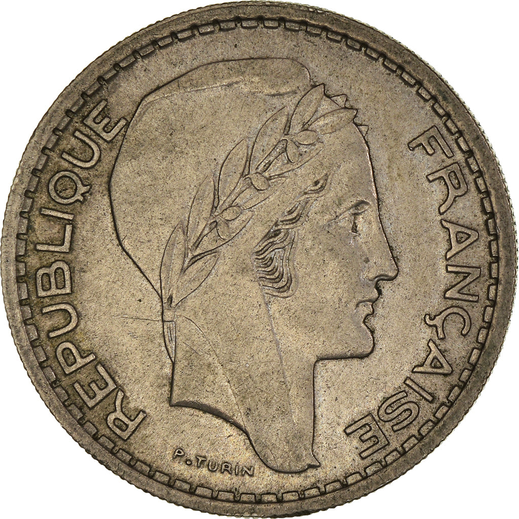 Münze, Frankreich, Turin, 10 Francs, 1948, Paris, SS, Kupfer-Nickel, KM:909.1