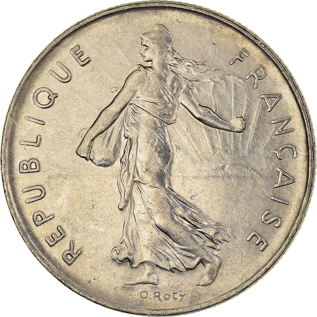 Monnaie, France, Semeuse, 5 Francs, 1975, Paris, TTB+, Nickel Clad