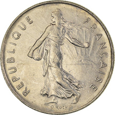 Monnaie, France, Semeuse, 5 Francs, 1975, Paris, TTB+, Nickel Clad