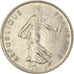 Moneta, Francja, Semeuse, 5 Francs, 1975, Paris, AU(50-53), Nikiel powlekany