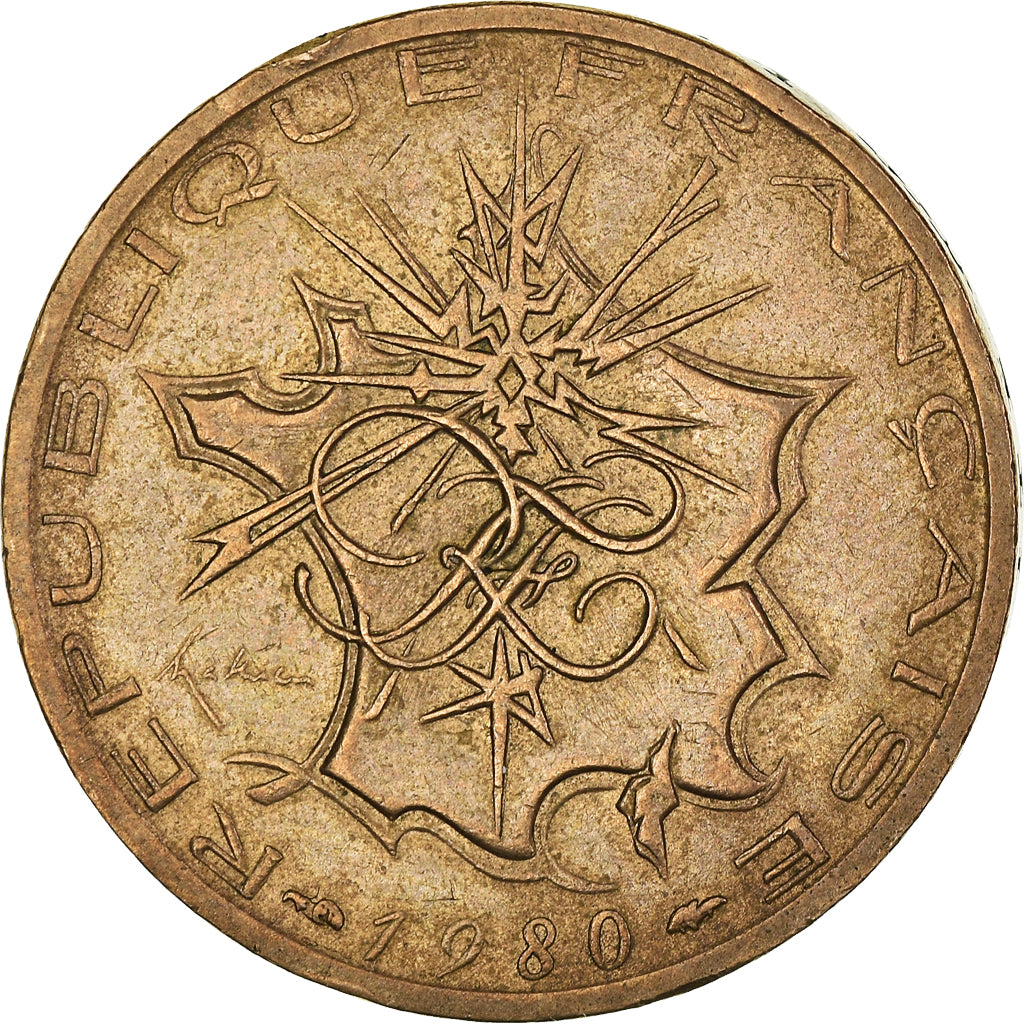 Coin, France, Mathieu, 10 Francs, 1980, Tranche A, AU(50-53), Nickel-brass
