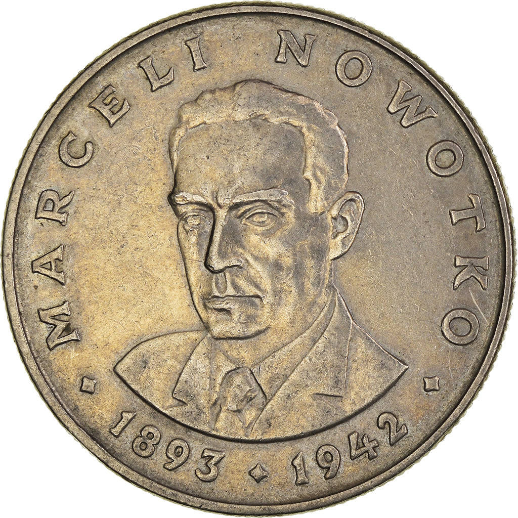 Coin, Poland, 20 Zlotych, 1974, Warsaw, EF(40-45), Copper-nickel, KM:69