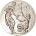 France, Medal, Gravure, Grand Prix de Rome, Jeunes Filles, Arts & Culture, 1963