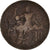 Moneta, Francia, Dupuis, 10 Centimes, 1917, Paris, MB+, Bronzo, KM:843