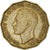 Moneta, Wielka Brytania, George VI, 3 Pence, 1952, EF(40-45), Mosiądz niklowy