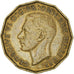 Monnaie, Grande-Bretagne, George VI, 3 Pence, 1952, TTB, Nickel-Cuivre, KM:873