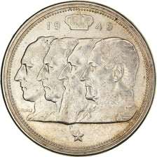 Coin, Belgium, Régence Prince Charles, 100 Francs, 100 Frank, 1949, EF(40-45)