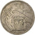 Coin, Spain, Caudillo and regent, 50 Pesetas, 1959, AU(50-53), Copper-nickel