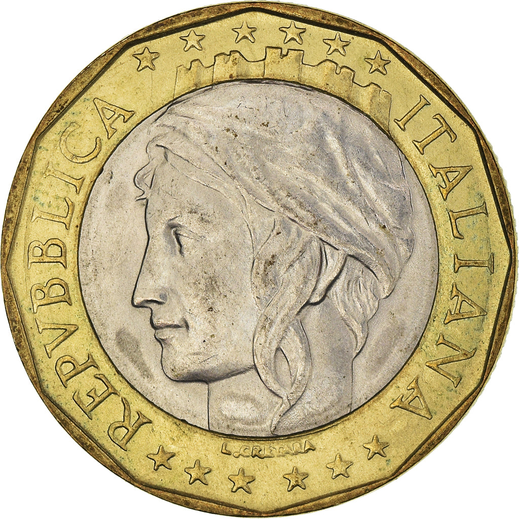 Moneta, Italia, 1000 Lire, 1998, Rome, BB+, Bi-metallico, KM:194