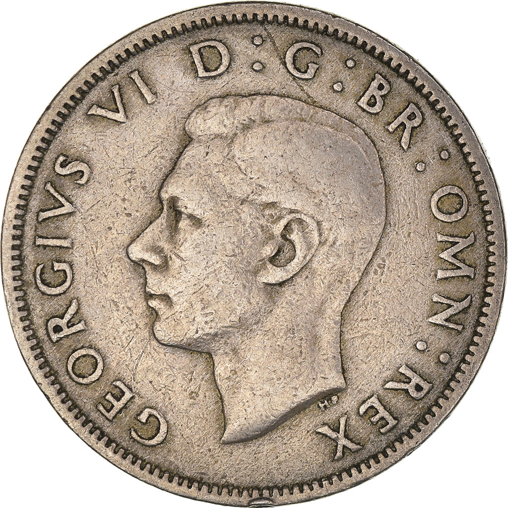 Coin, Great Britain, George VI, Florin, Two Shillings, 1948, EF(40-45)