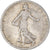 Coin, France, Semeuse, Franc, 1901, Paris, VF(30-35), Silver, KM:844.1