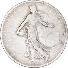 Monnaie, France, Semeuse, 2 Francs, 1898, Paris, TB, Argent, Gadoury:532