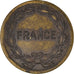 Coin, France, France Libre, 2 Francs, 1944, Philadelphia, EF(40-45), Brass