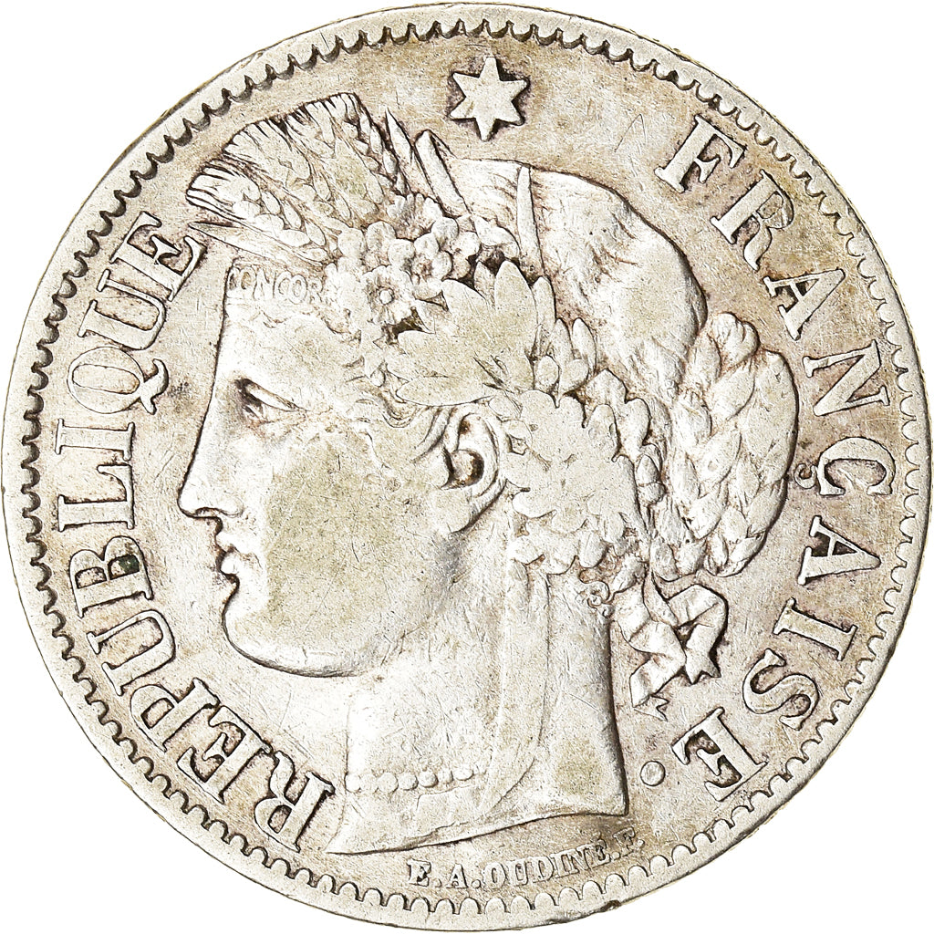 Monnaie, France, Cérès, 2 Francs, 1887, Paris, TTB, Argent, Gadoury:530a